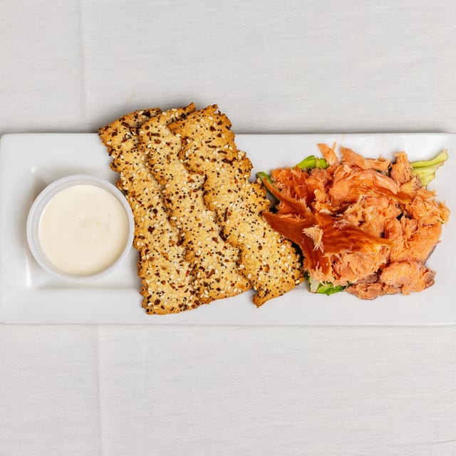 Smoked Salmon Dinner.