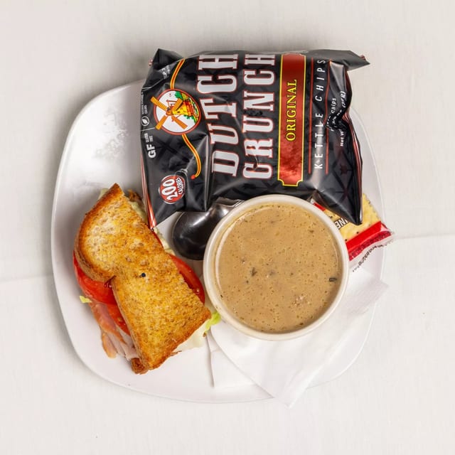 1/2 Deli Sandwich & Daily Soup.