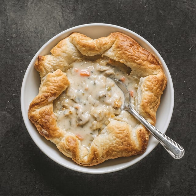 Lobster and Shrimp Pot Pie.
