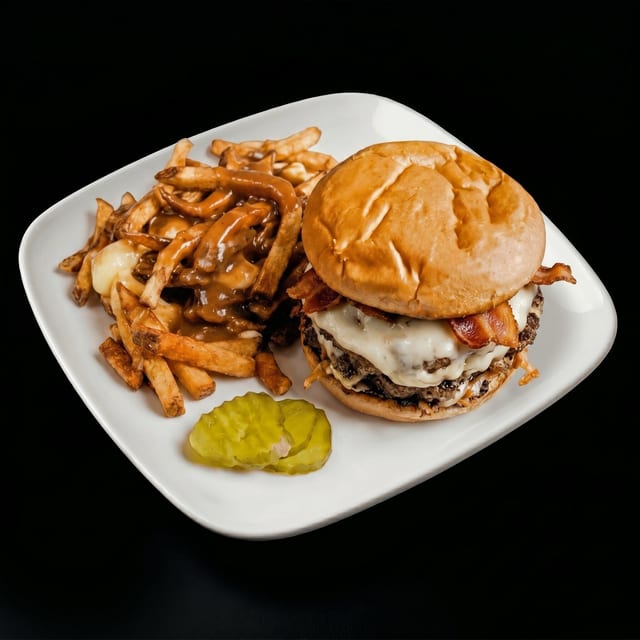 Sticky Burger.