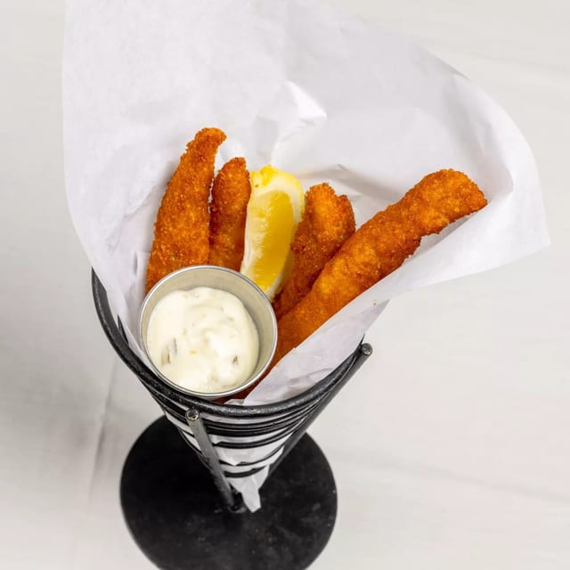 Walleye Strips.