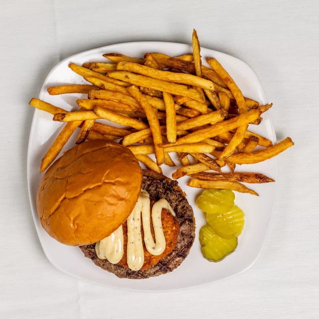 Surf and Turf Burger.